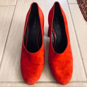 Celine red shoes